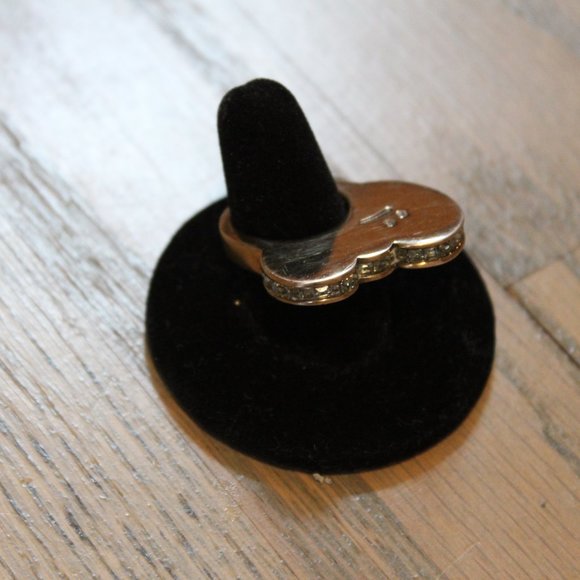 Vintage GILES copper/bronze ? unique angry cloud :) ring SZ. 5.25 - Picture 4 of 16